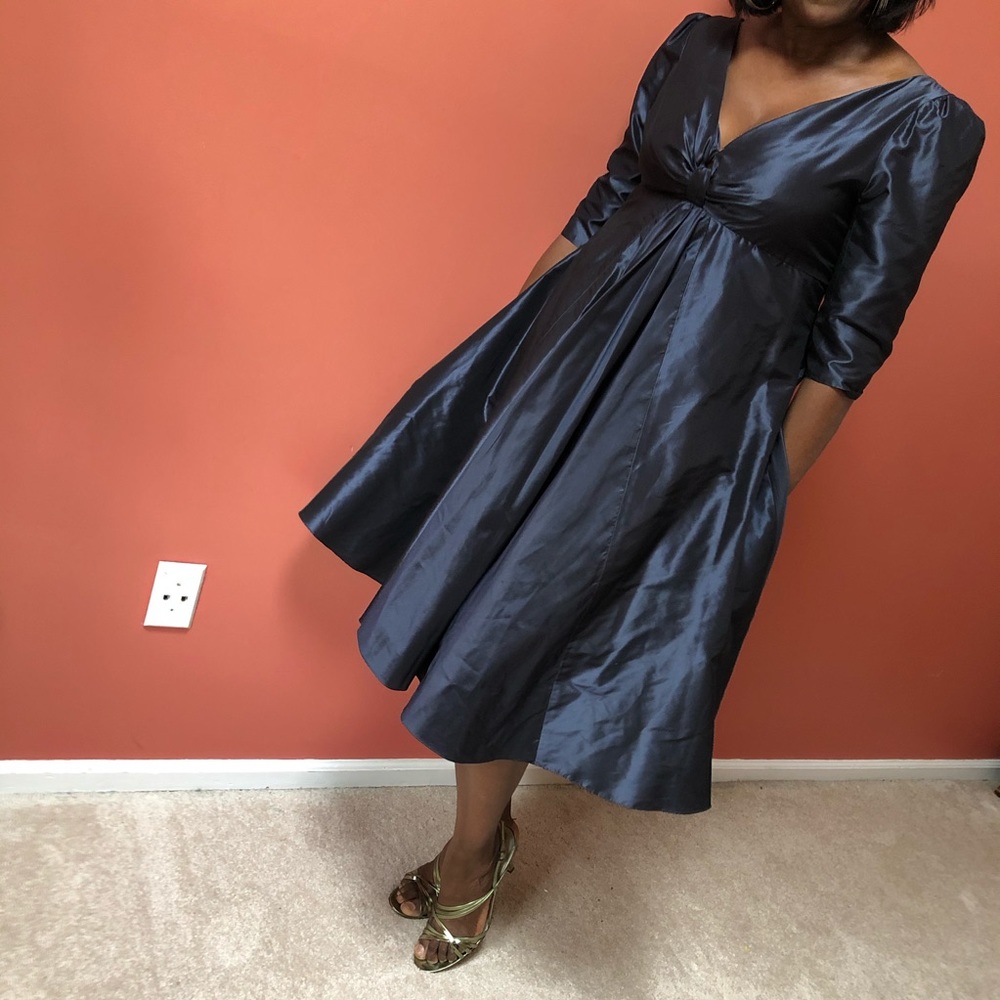 100 % Silk Swing Dress by Claire Dickson - Picture 2 of 5